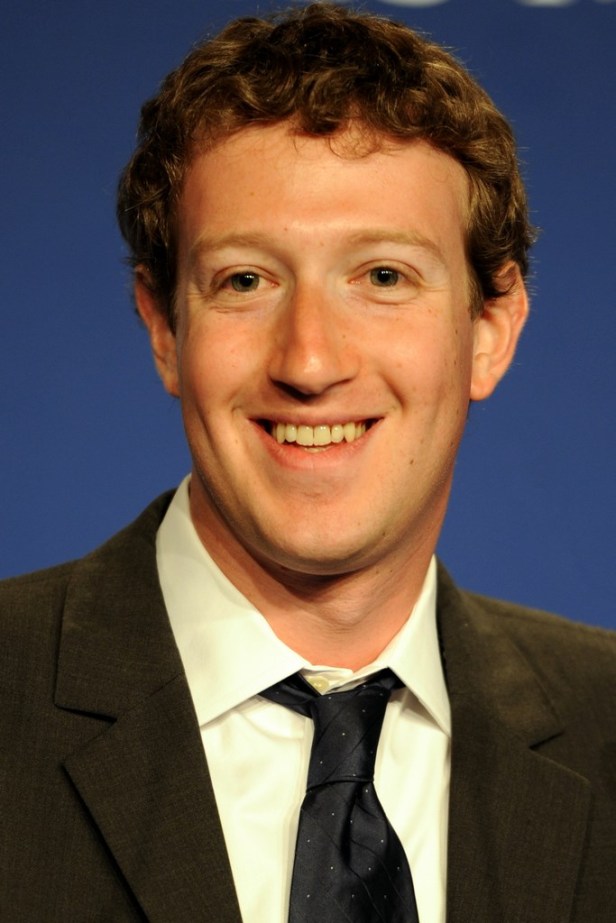 Mark Zuckerberg, Founder &amp; CEO of Facebook, at the press confere